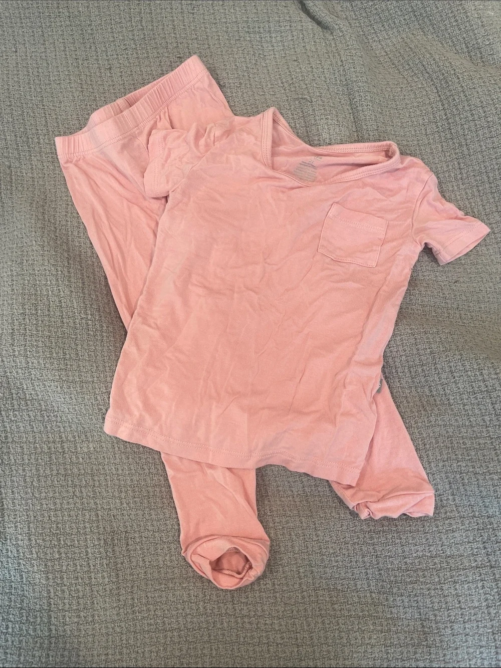 Kyte BABY Pink Two-Piece Pajama Set